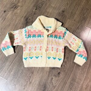 💛 3 for $20 💛 Primary Patterned Kids Cardigan